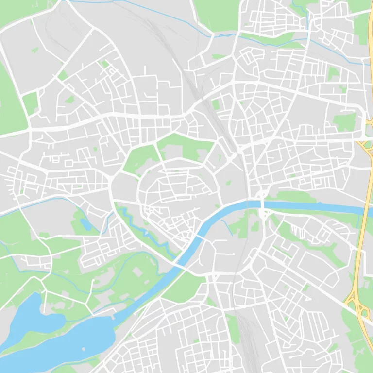 Karte von Ingolstadt